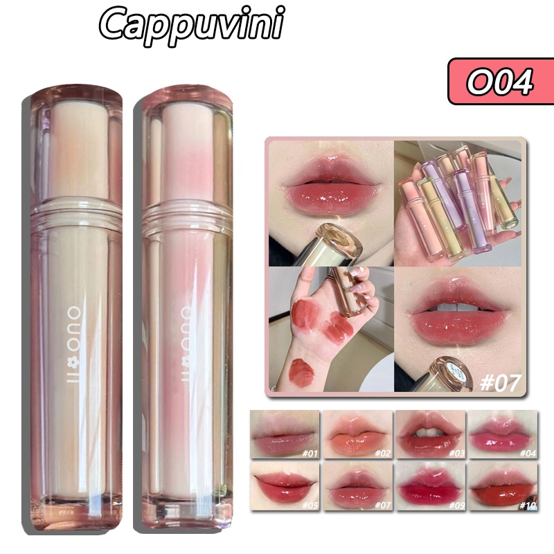 Son Môi CAPPUVINI Dưỡng Ẩm Lâu Phai Nhiều Màu Sắc Lựa Chọn 3g