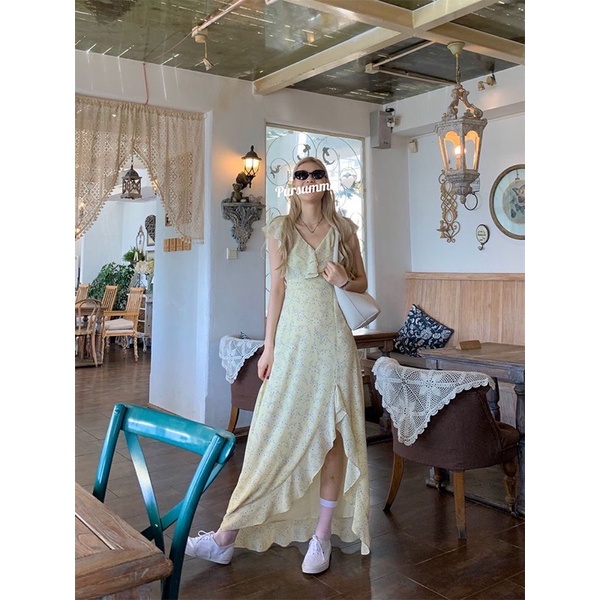 VÁY DÁNG DÀI XẺ TÀ