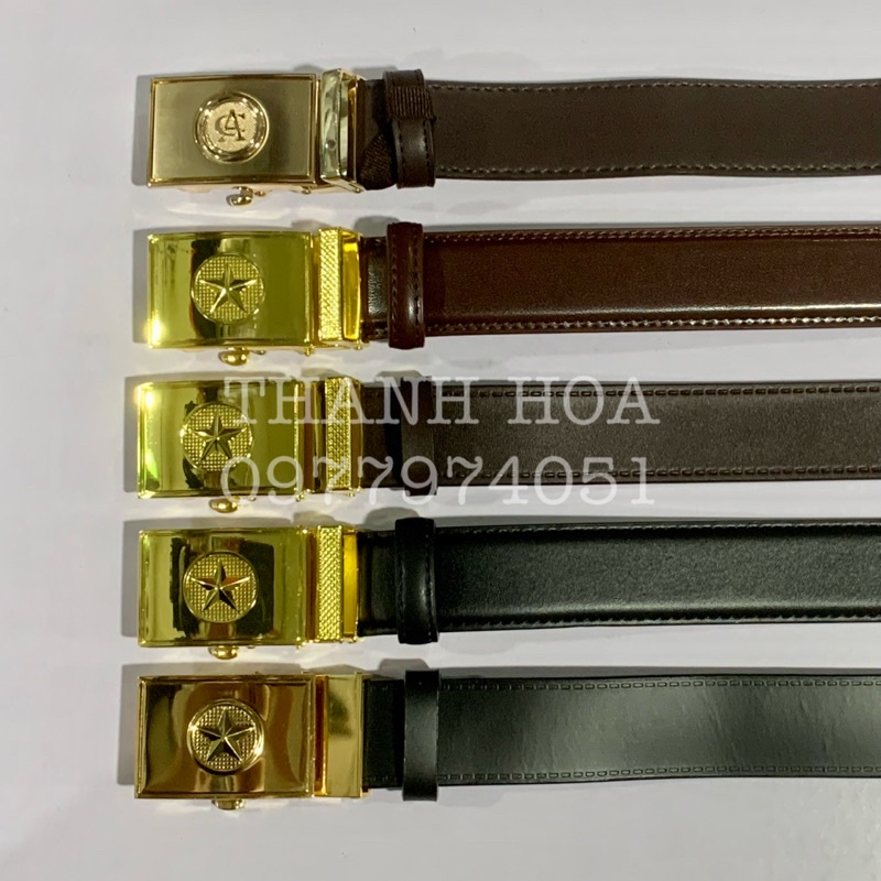 Thắt lưng da nam, dây nịt da bò cao cấp