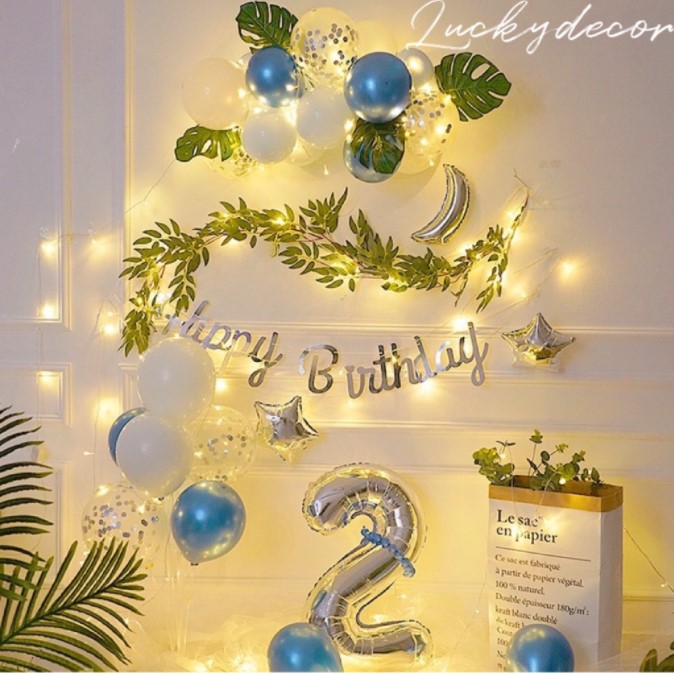 Dây Chữ Happy Birthday Hot Trend 2022 trang trí sinh nhật phong cách Hàn Quốc nhiều mẫu mới siêu đẹp