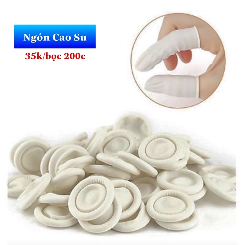 Bọc 200 Ngón Cao Su