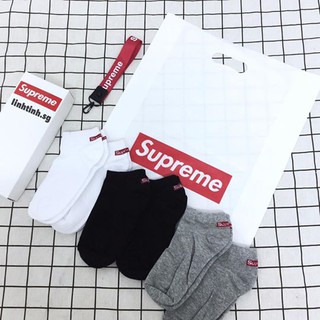 vớ supreme combo hộp 6 đôi vớ