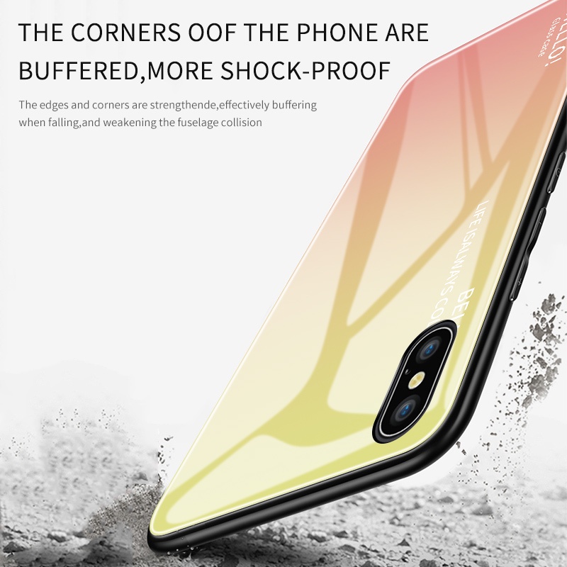 Samsung Galaxy Note 20 8 9 10 Ultra Plus Pro Lite Cho Ốp lưng điện thoại In Hình Hello Aurora Rainbow Gradient