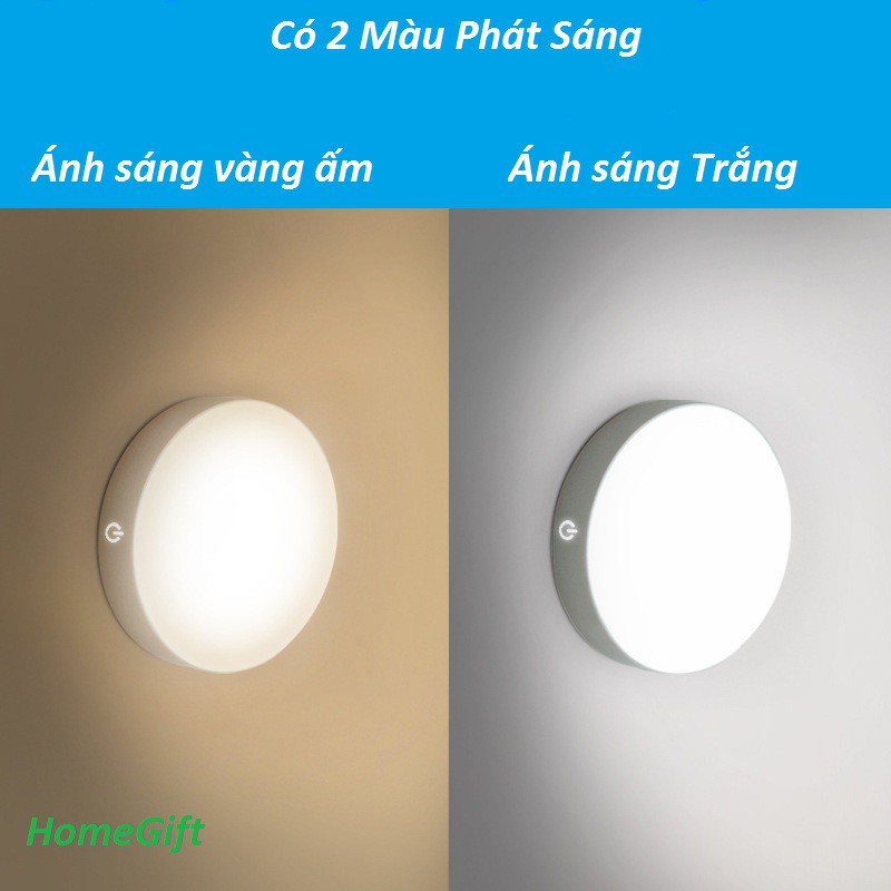 Đèn LED Cảm Biến Chuyển Động Thông Minh, đèn cảm ứng hồng ngoại sạc tích điện, Tự động sáng khi có chuyển động gần