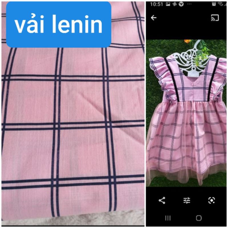 1 m vải lenin