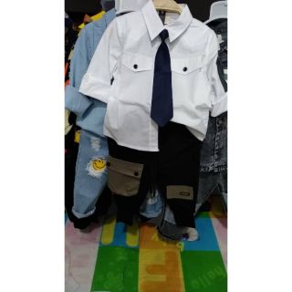 Combo sơ mi cho bé trai siêu đáng yêu