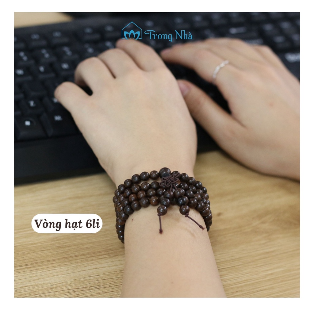 Chuỗi vòng tần bì, chuỗi vòng phong thủy 6li 8li - Bình An, May Mắn - Trong Nhà