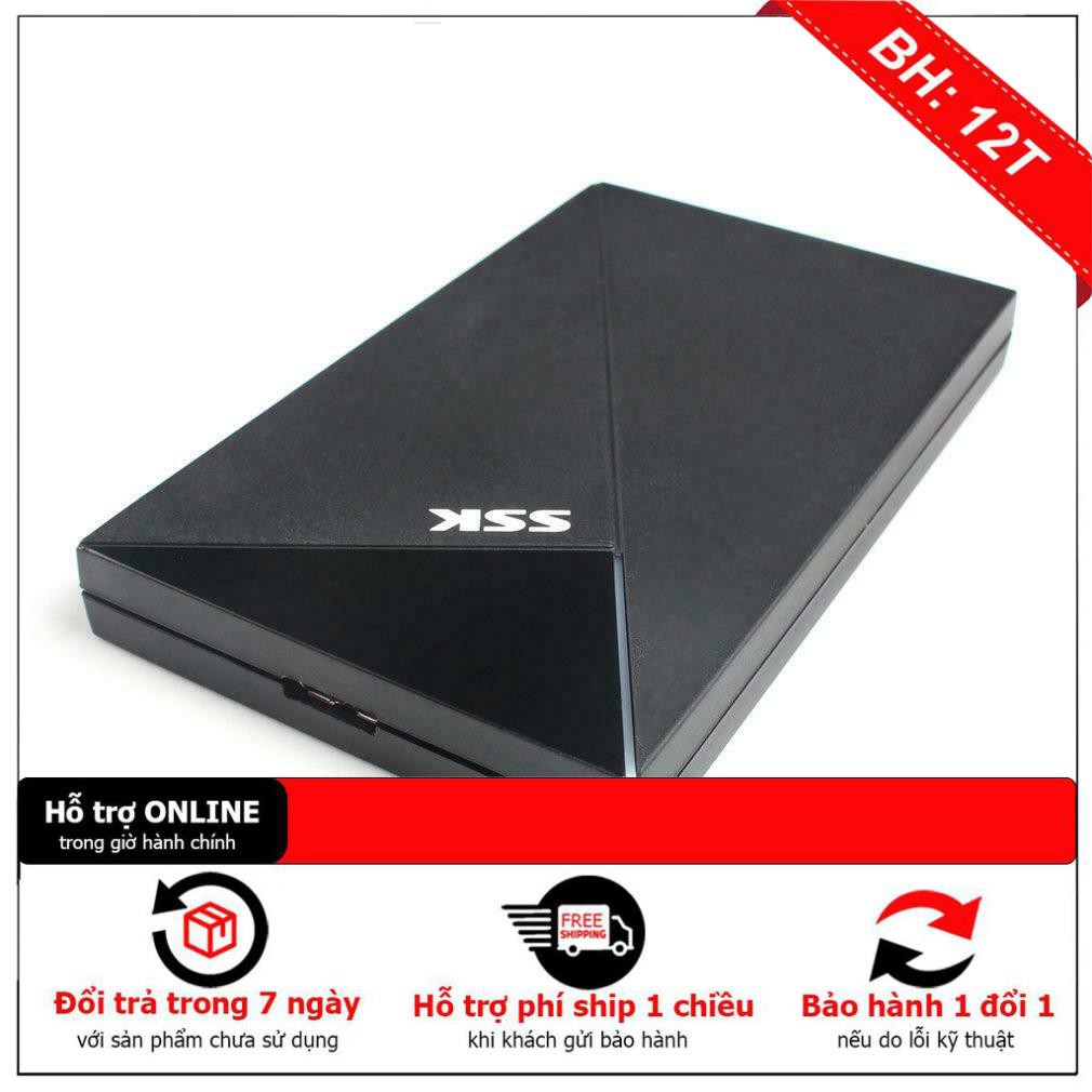 [BH12TH] Hộp Đựng HDD Box 2.5 USB 3.0 SSK (SHE - 088)