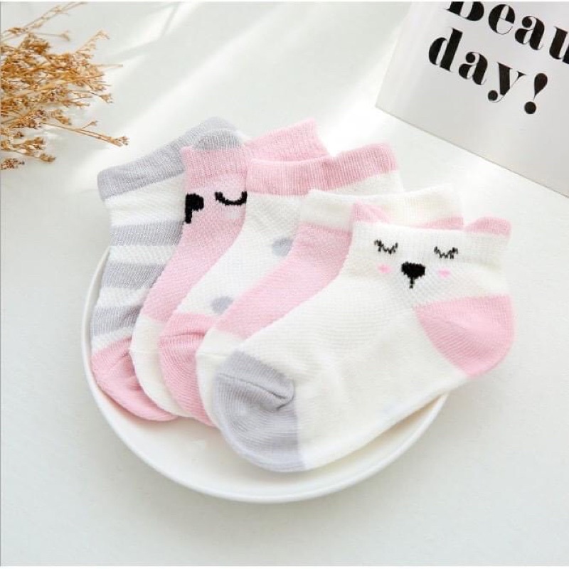 set 5 đôi tất Kid sock bé trai bé gái