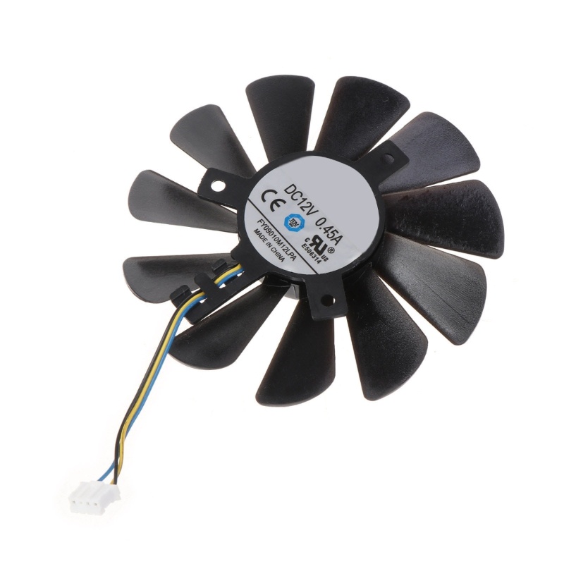 Quạt Tản Nhiệt 87mm 95mm FDC10U12S9-C 4Pin Cho XFX RX 5600 5700 XT for RAW 12V 0 45