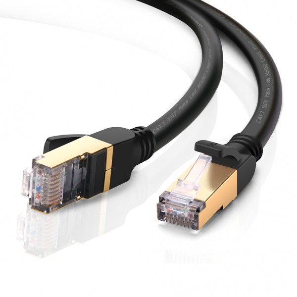 Cáp mạng đúc sẵn Cat7 dài 10m dẹt Ugreen 11273 - Hàng chính hãng