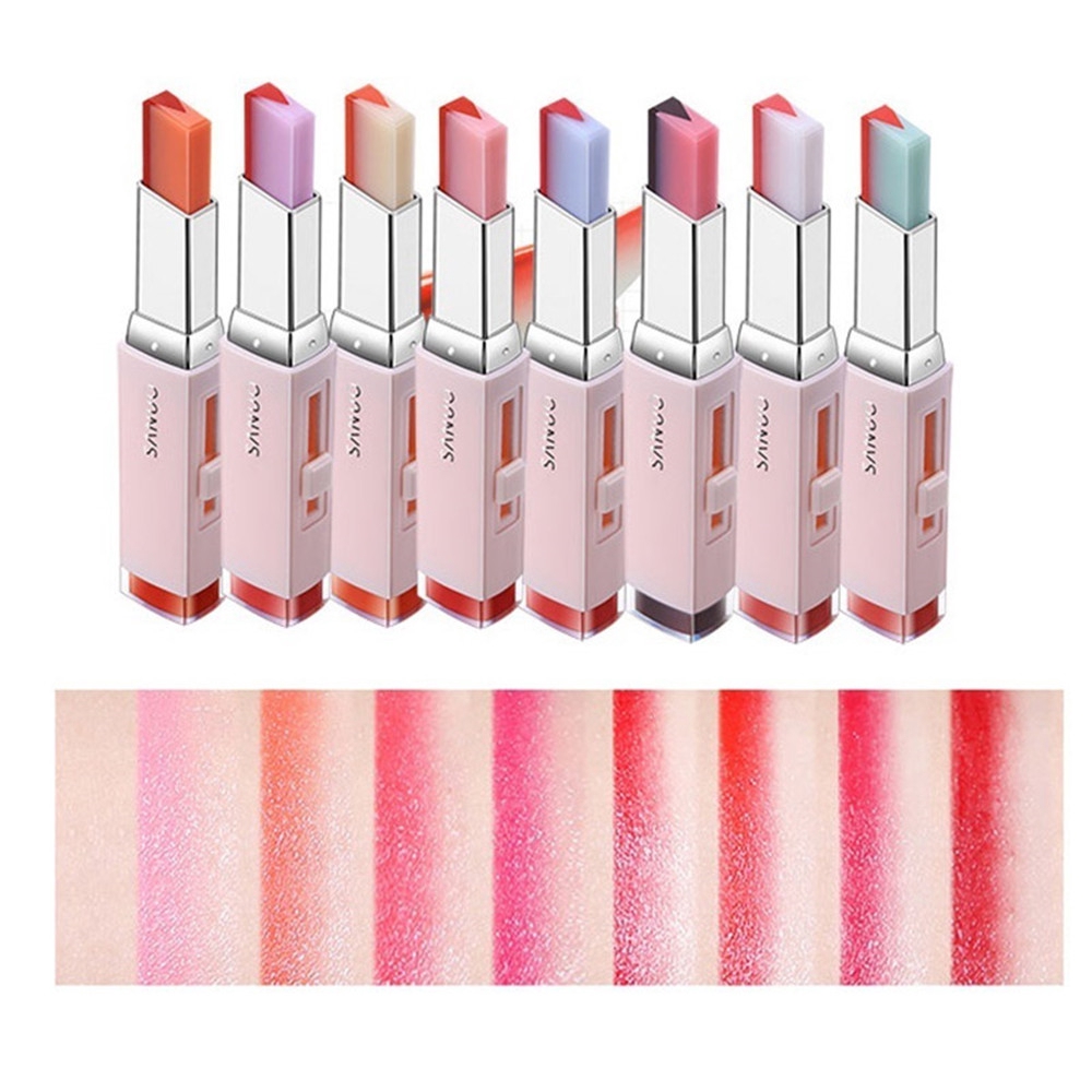 [Hàng mới về] Son môi 2 tông màu kháng nước kiểu dáng thời trang | BigBuy360 - bigbuy360.vn