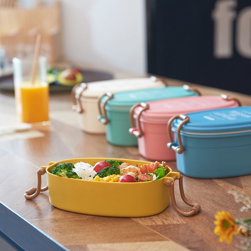 Hộp Đựng Cơm Trưa Giữ Nhiệt Phong Cách Nhật Bản