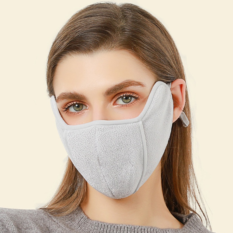 Khẩu Trang Chống Nắng Chống Bụi Tự Nhiên Giữ Ấm Mùa Đông Có Thể Tá