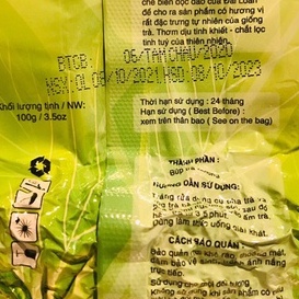 TRÀ Ô LONG ( OOLONG) BAO NHÔM 100GR - TÂM CHÂU | BigBuy360 - bigbuy360.vn