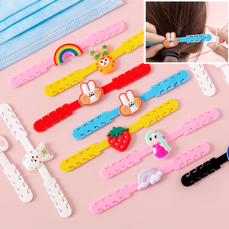 Thanh đeo khẩu trang bảo vệ chống đau tai làm bằng silicone