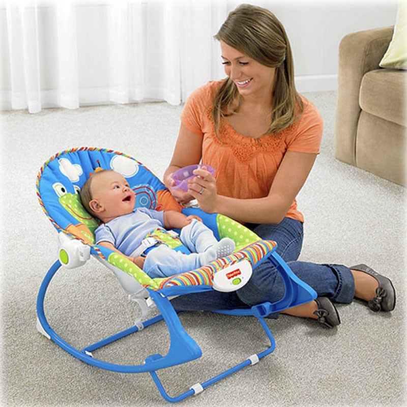 Ghế rung  có nhạc cho bé Ibaby Rocker