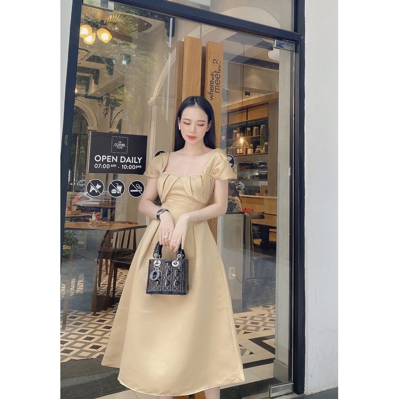 VÁY NUDE XOÈ BO NGỰC (Ảnh chụp thật) | BigBuy360 - bigbuy360.vn