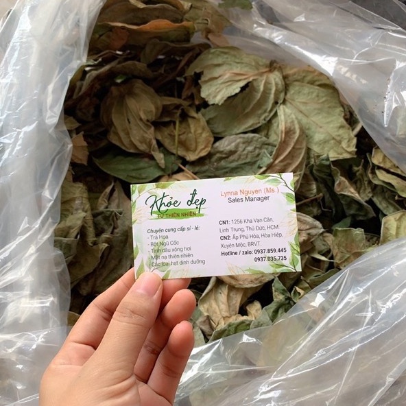 Bột Lá Trầu Không nguyên chất 100gr  xông vùng kín, khử mùi cơ thể, mờ thâm nám