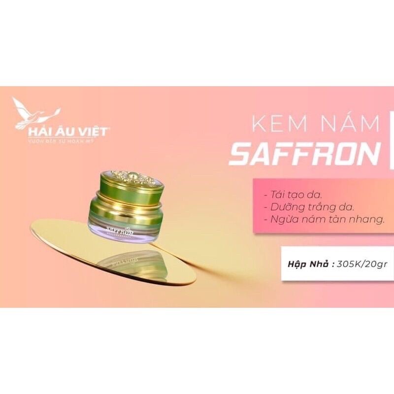 SỈ 5 HỘP KEM NÁM SAFFRON 20gr