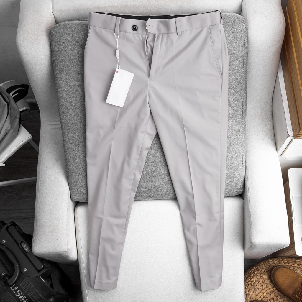 Quần Âu Nam Cạp Trun Ẩn Đẹp dáng Slimfit ống đứng - Co Giãn Thoải Mái A2Q - Top 1 Hàng Xuất Dư Hàn | BigBuy360 - bigbuy360.vn