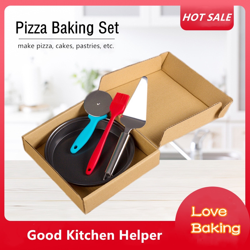 Khay Nướng Bánh Pizza Bằng Thép Không Gỉ