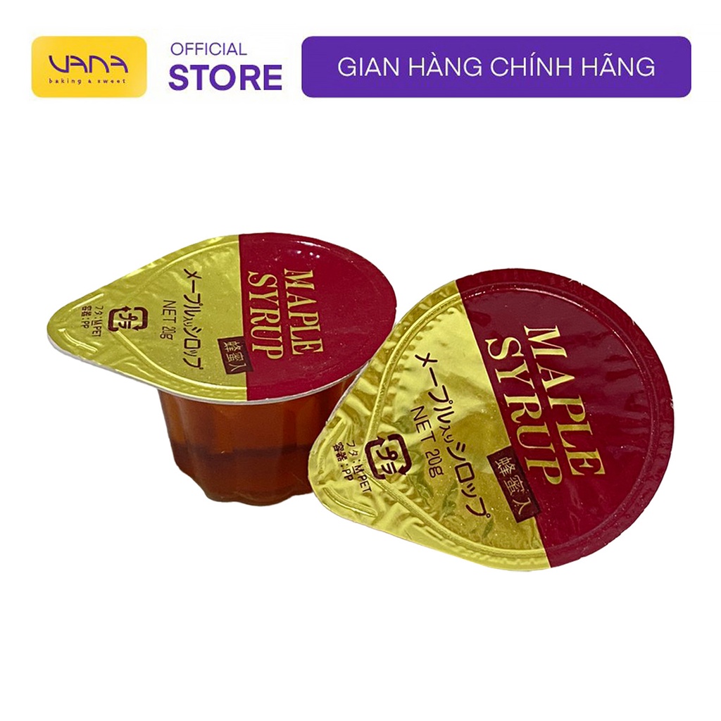 SYRUP MAPLE - SIRO LÁ CÂY PHONG 20GRAM