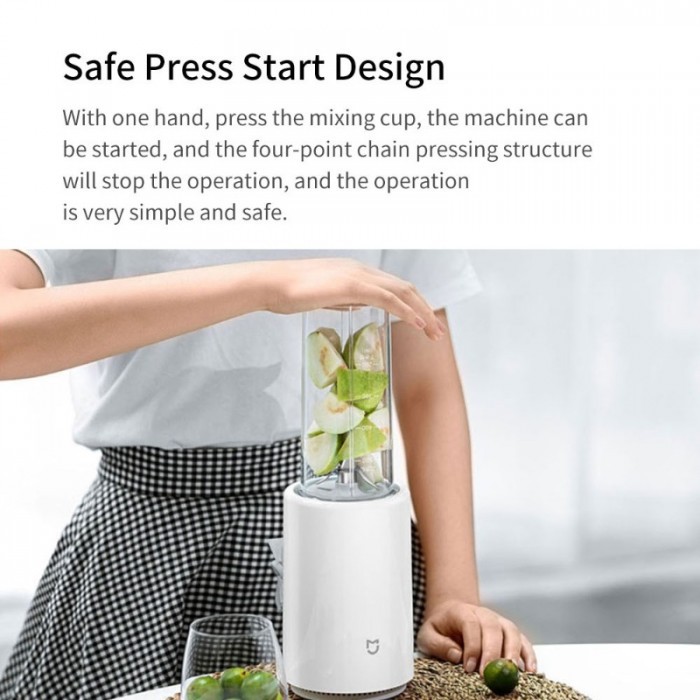 [Mã ELHA22 giảm 5% đơn 300K] Máy xay sinh tố Xiaomi Mijia Food Processor 500ml MJLLJ01PL