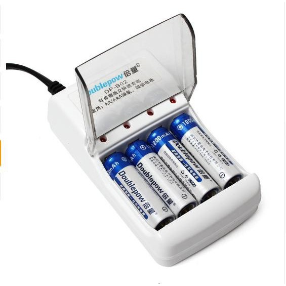 Bộ sạc pin AA/AAA Doublepow DP-B02