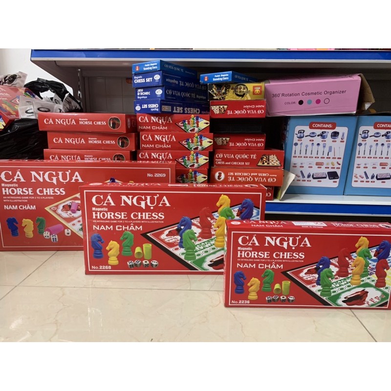 Bộ cờ cá ngựa nam châm