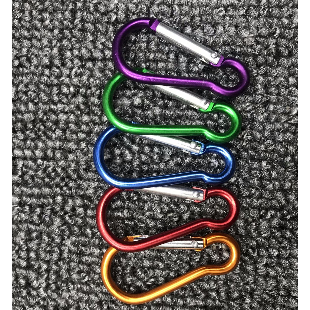 [FREESHIP] ĐAI MÓC QUẦN NHÔM CARABINER HÌNH CHỮ D