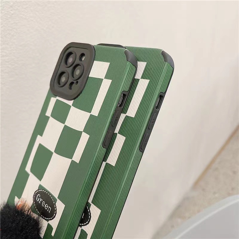 Ốp Điện Thoại In Họa Tiết Caro Cho IPhone 11 Pro Max 13 Pro Max 12 Pro Max Xs Max XR  X 8 Plus 7 Plus 6 Plus 6s Plus