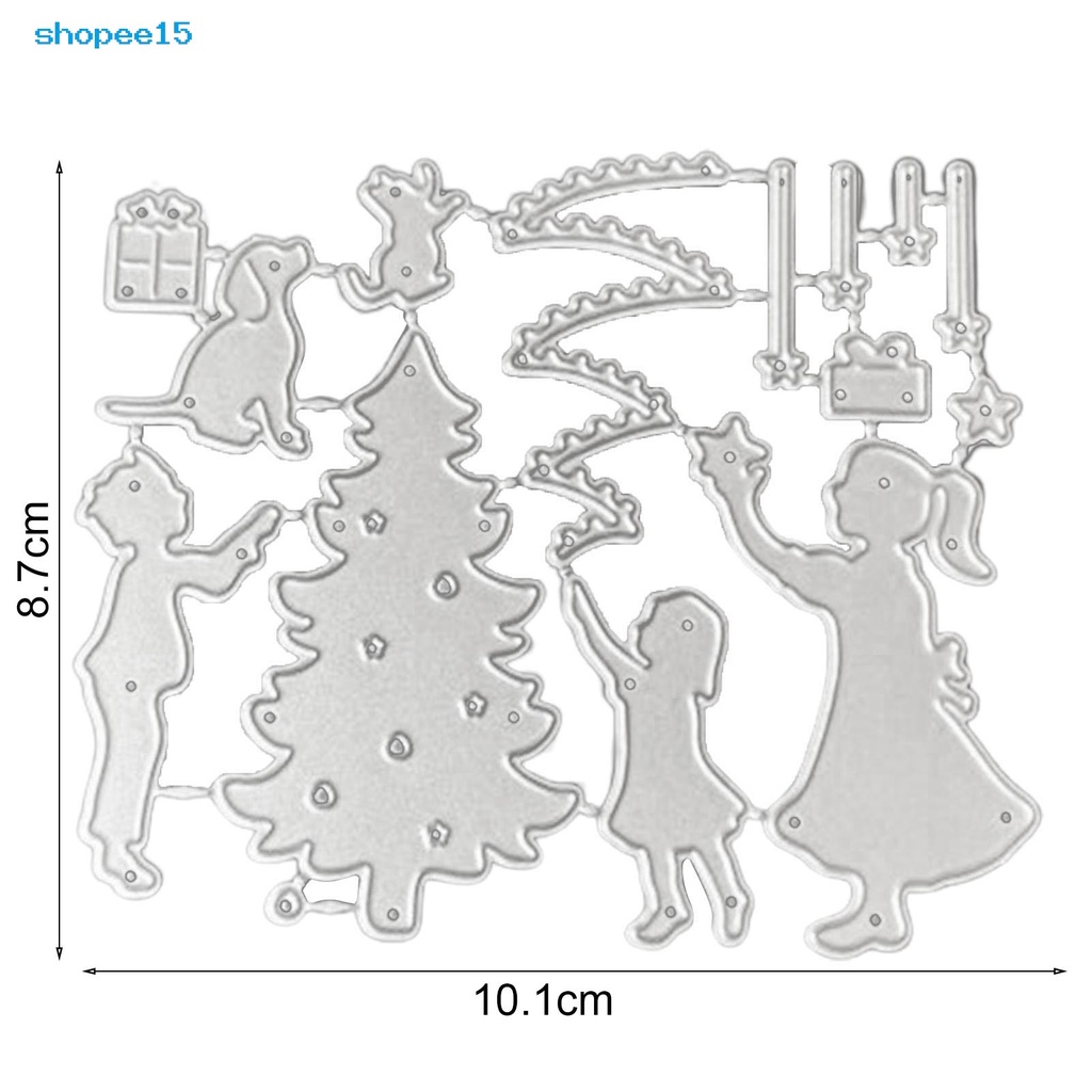 Khuôn cắt giấy chất liệu kim loại tạo khung viền trang trí sổ tay