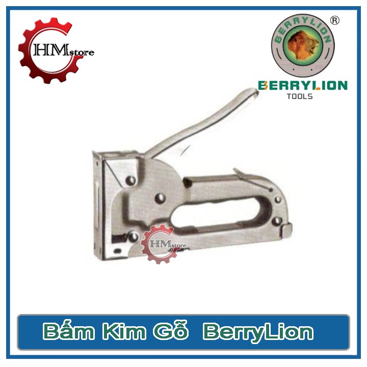 Kềm bấm kim gỗ Berrylion Chính hãng - Kìm bấm kim cao cấp Sư Tử