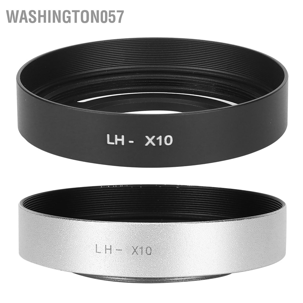 Có thể bán buôn LH ‑ X10 Hình thức đẹp Vỏ bọc ống kính máy ảnh nhỏ gọn có thể tháo rời bằng kim loại rỗng cho Fuji / X20 X30 Washington057 Hàng giao ngay