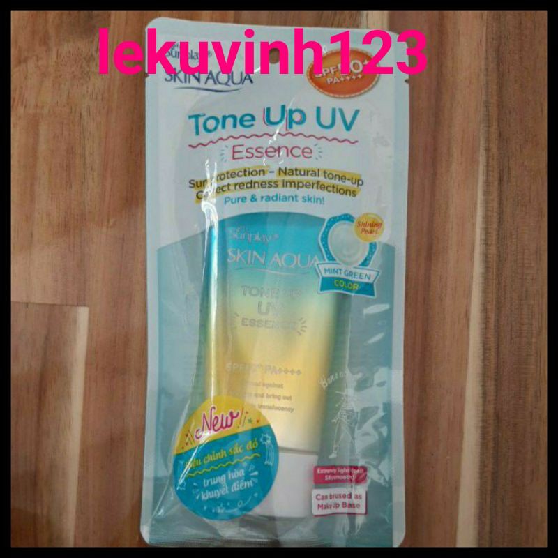 Kem Chống Nắng Dưỡng Ẩm Nâng Tông Che Khuyết Điểm Sunplay Skin Aqua Tone Up UV Essence/ Milk SPF50+ PA++++