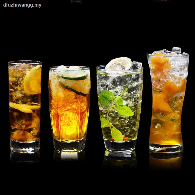 Kính Ly Thủy Tinh Uống Nước / Cocktail / Sữa / Kem / Trà Sữa / Cocktail Đa Năng Tiện Dụng