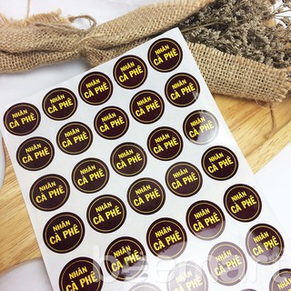 100  tem dcan, stick, nhãn dán 4x4 cm theo yêu cầu