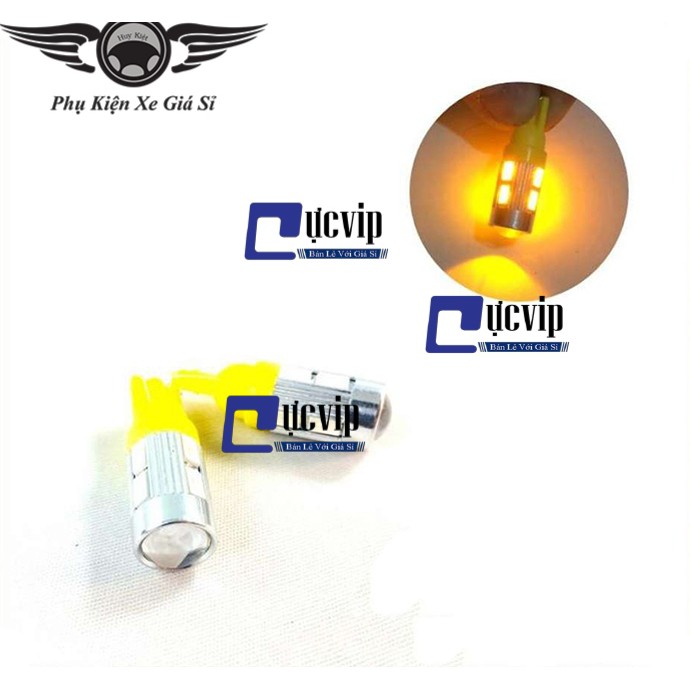 Cặp Đèn Xi Nhan Led 2 Tầng Nhôm MS2721