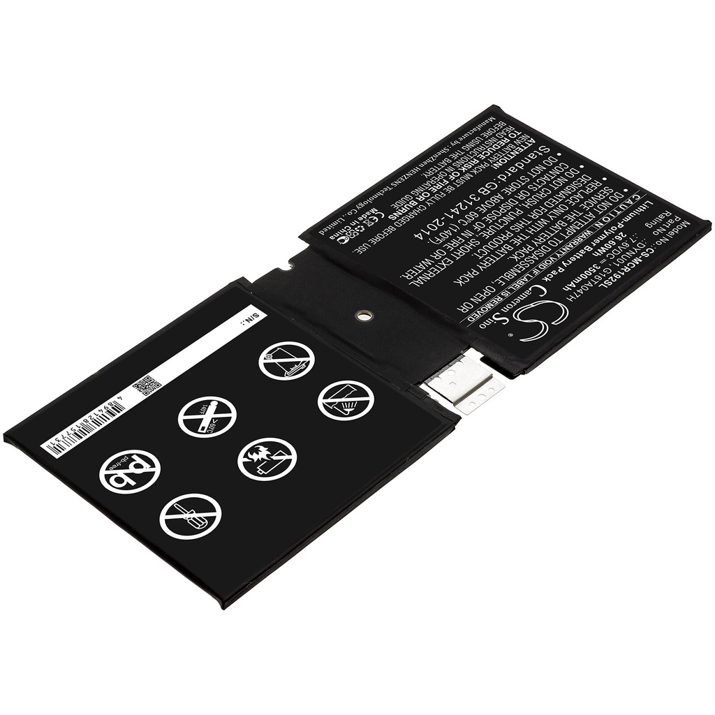 Pin DYNU01 Microsoft Surface Go 2 Surface 1927 G16TA047