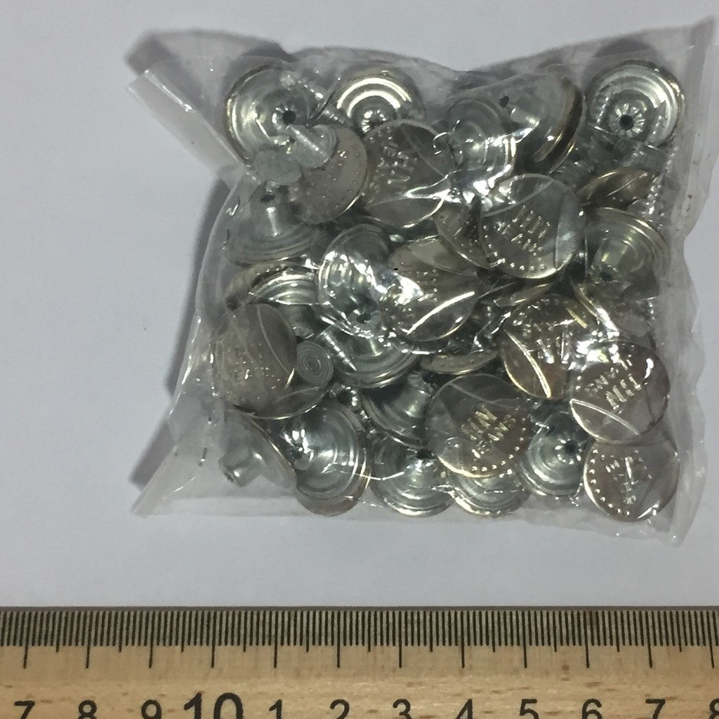 Cúc Đồng Quần Bò Cỡ 17Mm, 20Mm Khuy Đồng Nút Đồng - Gói Tầm 40 - 50 Bộ #010201