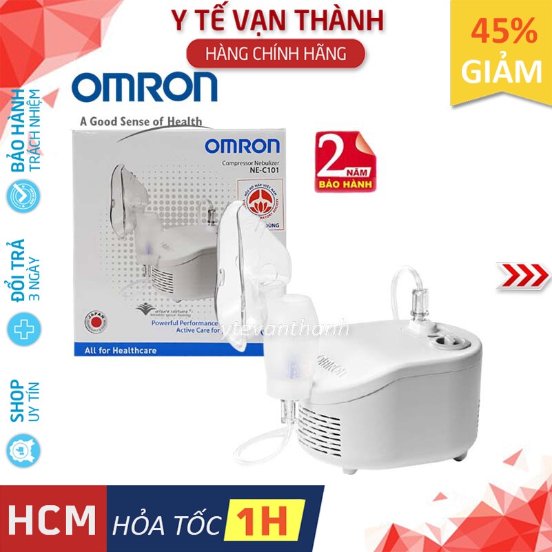 ✅[Chính Hãng DKSH] Máy Xông Khí Dung Mũi Họng: Omron NE-C101 -VT0544