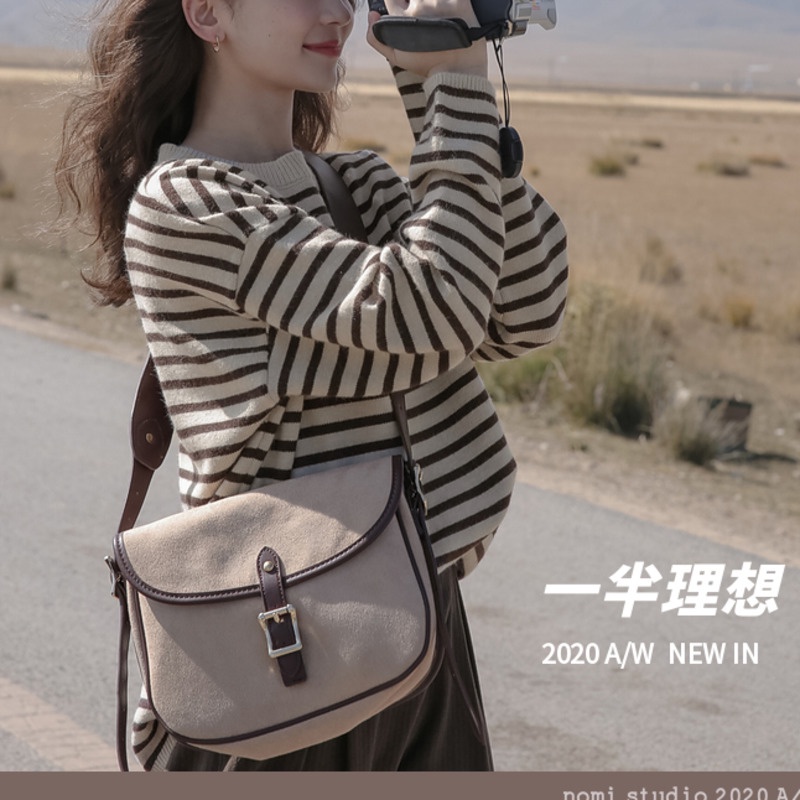 Áo sweater tay dài cổ tròn dáng rộng thời trang cá tính