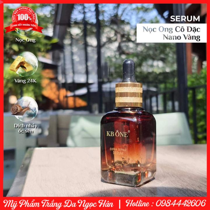 🔰 Serum Collagen Nọc Ong Cô Đặc Nano Vàng 40ml Chính Hãng