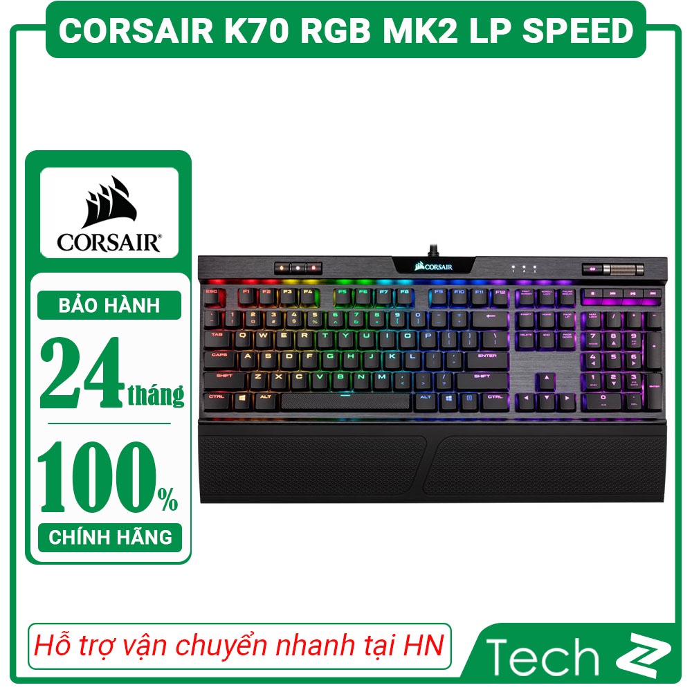  Bàn phím cơ Corsair K70 RGB MK2 Low Profile