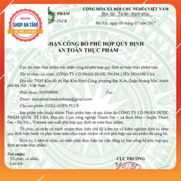 Collagen Plus (Hộp 60 viên)  Giúp tăng khả năng đàn hồi, phục hồi da lão hóa | BigBuy360 - bigbuy360.vn