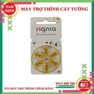 Pin 10, pin máy trợ thính Signia hàng chính hãng