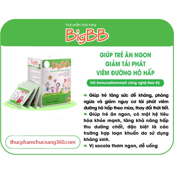 BigBB xanh hộp 16 gói