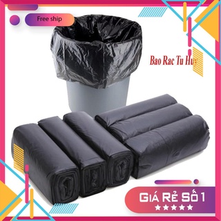 Combo 03 túi rác tự phân hủy màu đen - 3 cuộn/1kg - được chọn size mua kèm giá sốc