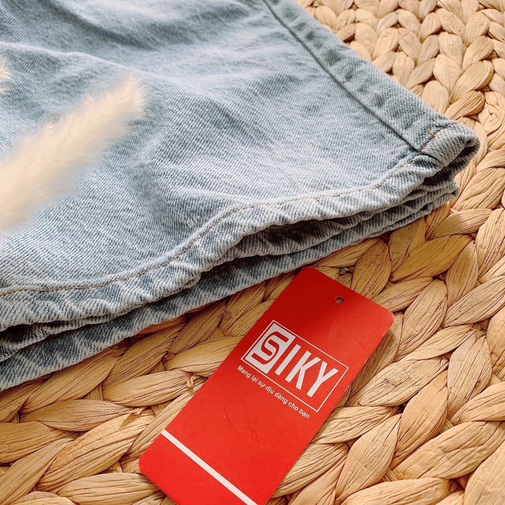 Quần Short jean nữ chất bò trơn mềm xinh xắn SJ01
